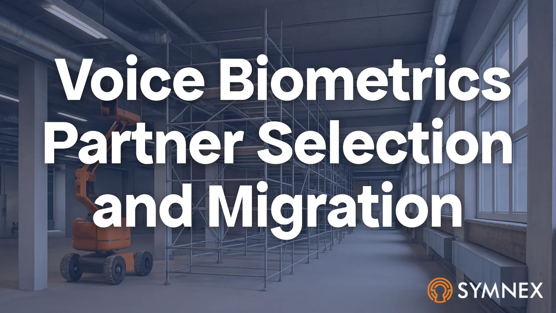 Voice Biometrics Partner Selection and Migration